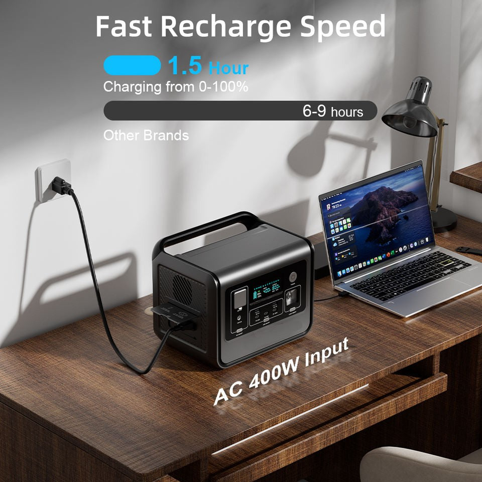 Oak & Field Terra 500 – 500Wh Portable Power Station