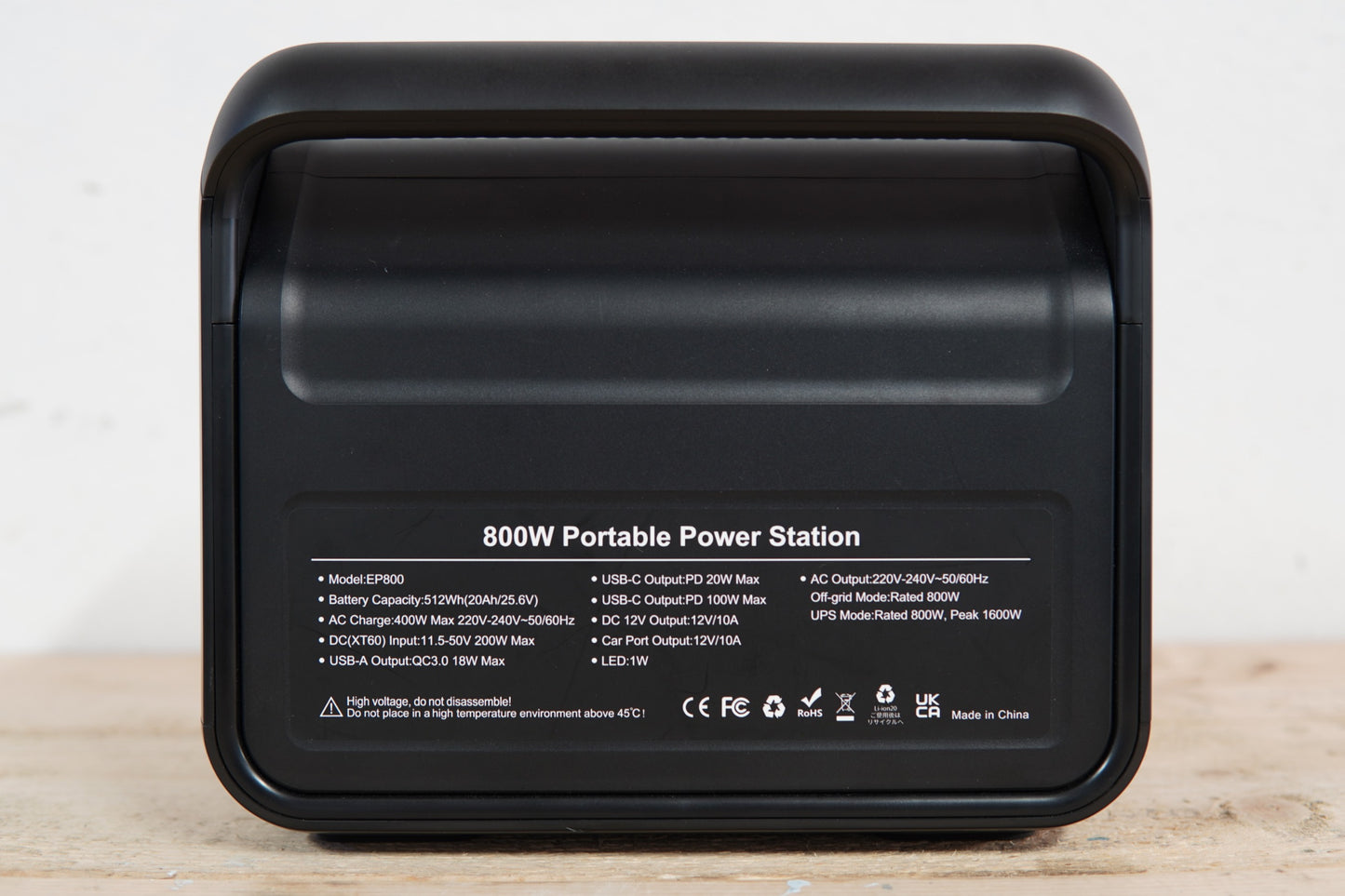 Oak & Field Terra 500 – 500Wh Portable Power Station